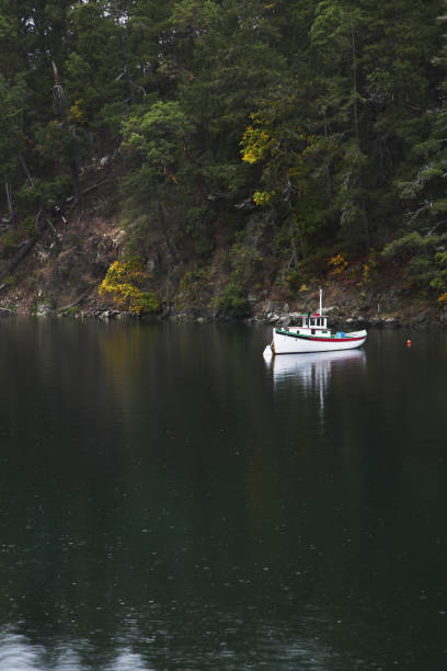 istock Snow-white yacht 1133440299