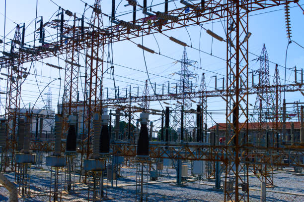 istock outdoor switchyard center high voltage substations 1133447744