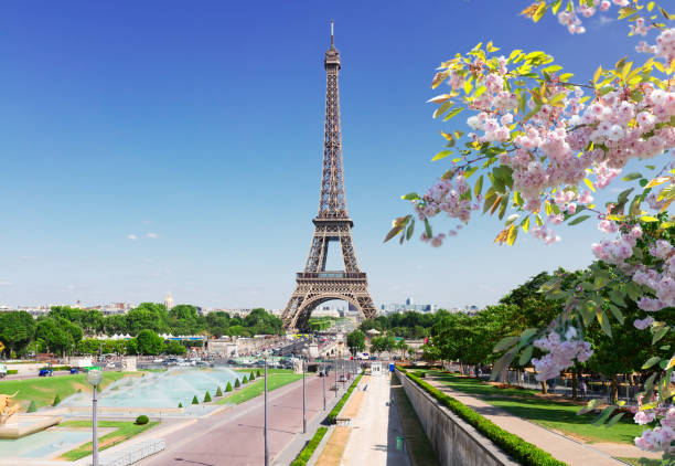 istock eiffel tour over Seine river 1133449762