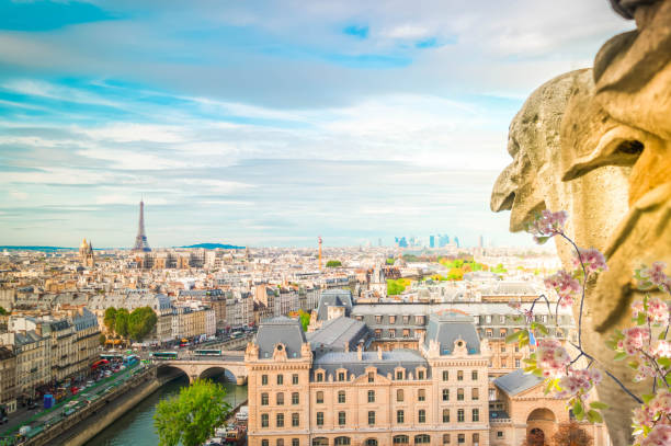 istock Gargoyle of Paris 1133450098