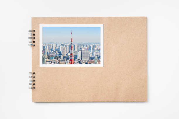 istock kraft notebook with tokyo travel concept 1133454491