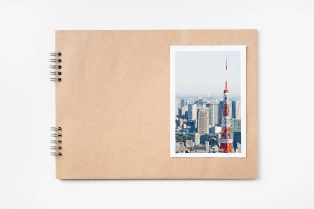 istock kraft notebook with tokyo travel concept 1133454534