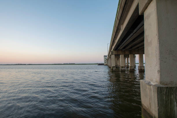 istock Smith Point Bridge at Sunrise, Long Island, New York 1133457718