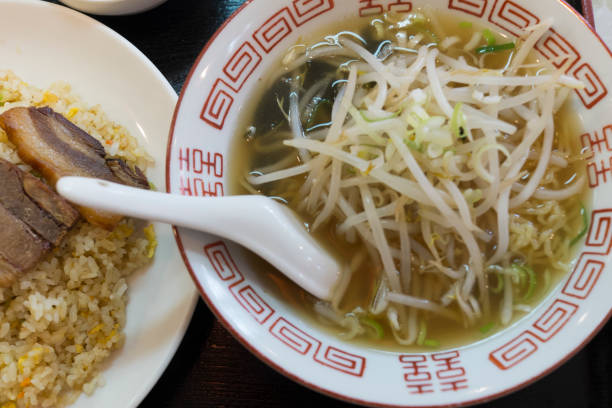 istock Fried rice with fried rice and bean sprout Chinese noodles 1133459927