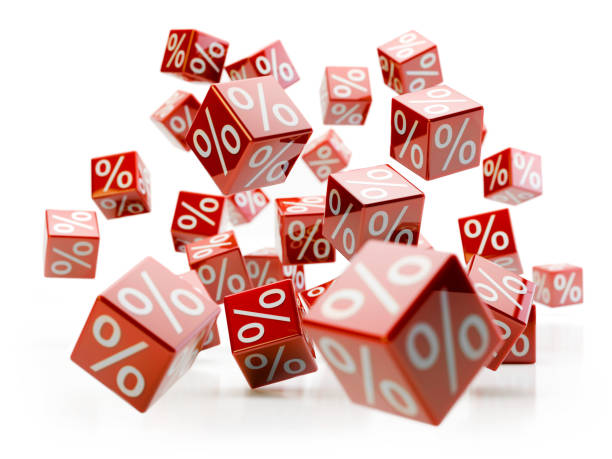 istock Sales cubes v2, 3D illustration 1133460187