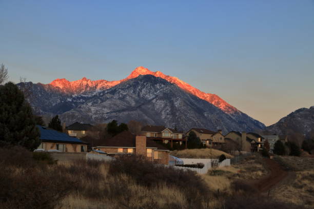 istock Sunset in Big Cottonwood Canyon, Utah 1133464923