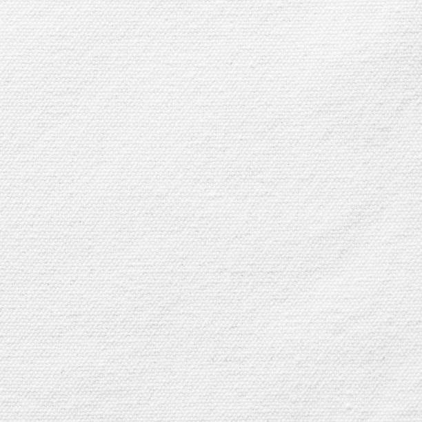istock White canvas burlap texture background with cotton fabric pattern in light grey for arts painting backdrop, sacking and bagging design 1133468235