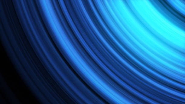 istock Abstract 3d illustration background of glowing lines isolated on black background 1133477701