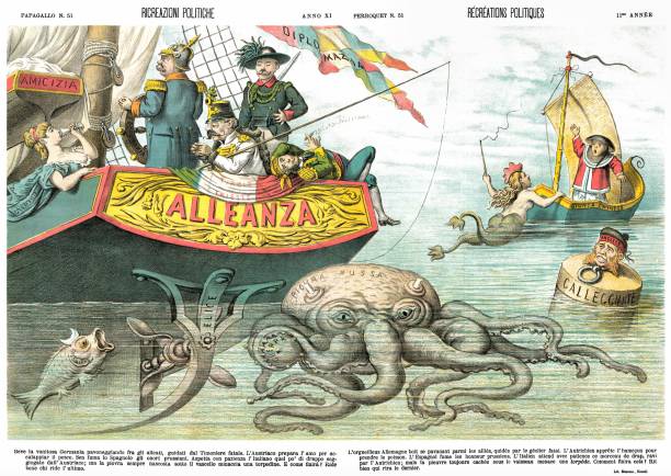 by Augusto Grossi for a weekly publishing by Il Papagallo magazine