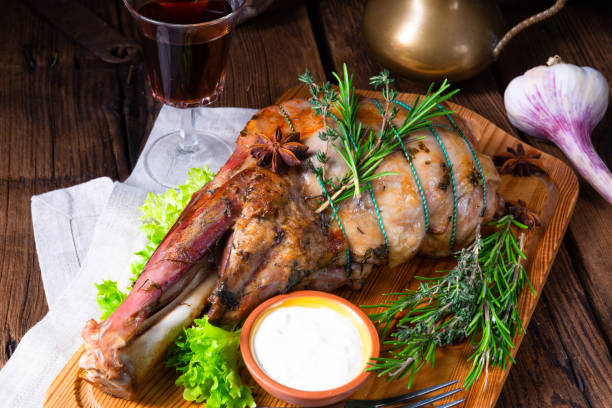 Lamb baking