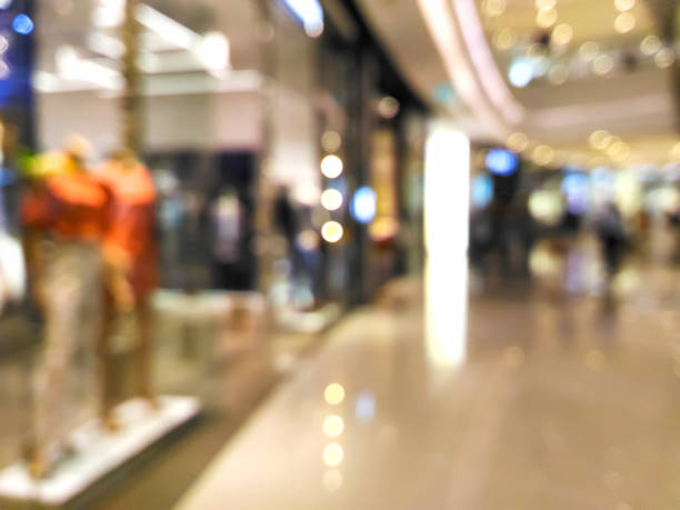 istock Blurred mannequins in a clothing shop 1133505929