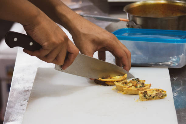 istock Chef preparing food, meal, in the kitchen, chef cooking, Chef decorating dish 1133506971