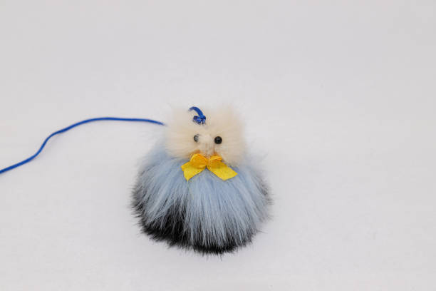 istock Furry toy for cats 1133511386