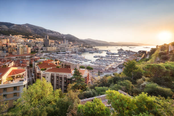 istock Monaco from above at sunrise 1133516401