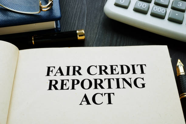 istock Fair credit reporting act FCRA on a desk. 1133518100