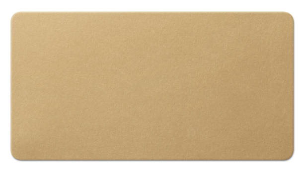 istock Yellow paper texture on white background. Photo with clipping path. 1133519737