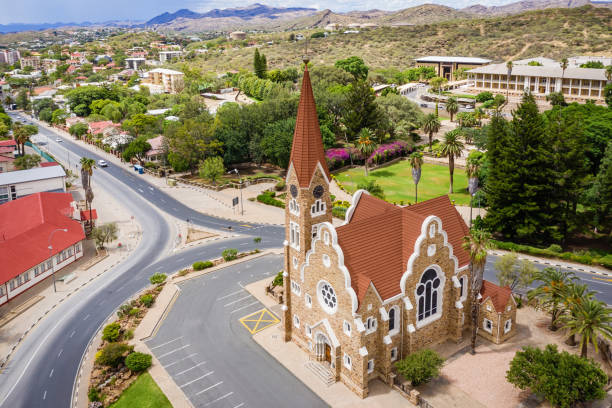 The Christ Church - Christuskirche Windhoek, Namibia