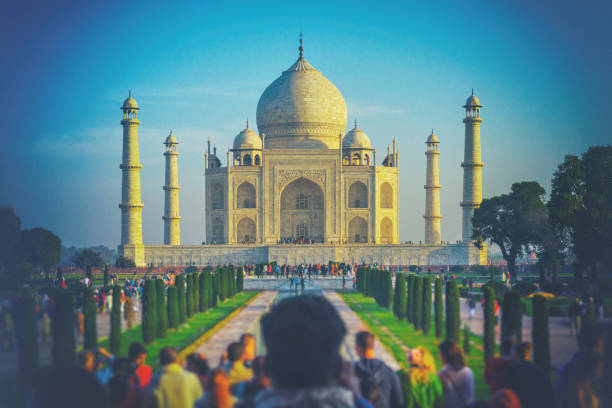 istock Taj Mahal in Agra, India 1133521861