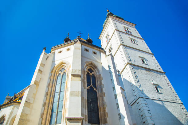istock St. Marks Church  in Zagreb, Croatia 1133522930