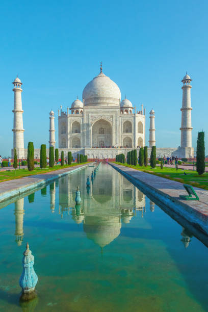 istock Taj Mahal in Agra, India 1133523018