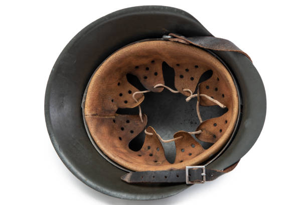 istock A German World War Two (Stahlhelm M1942) military helmet. 1133525274