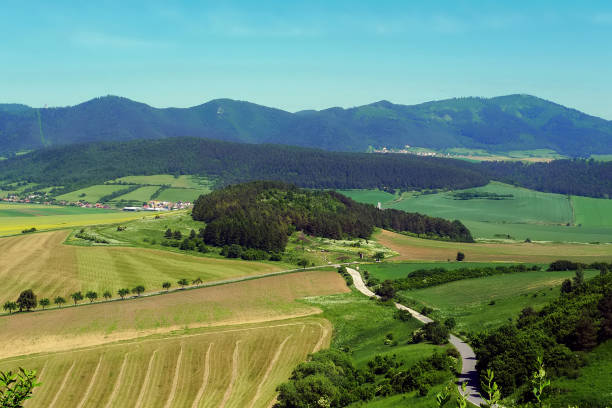 Panoramic view to Liptov region