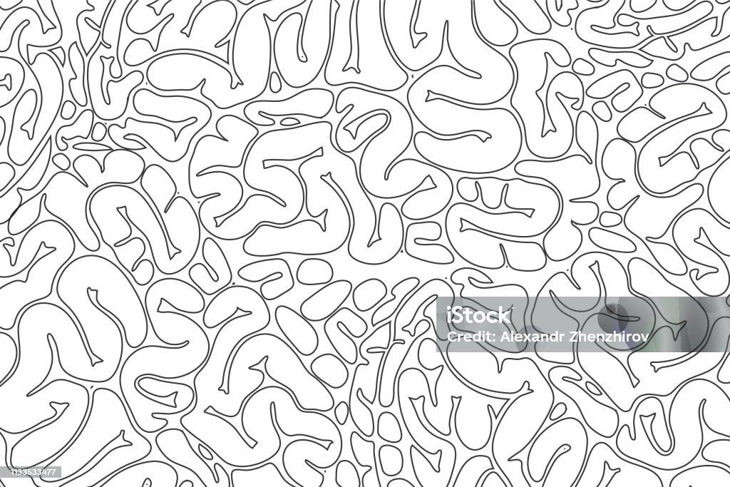 Brain Textured Paper Brain Texture