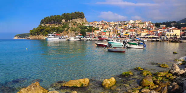 istock Panorama of Parga 1133534317