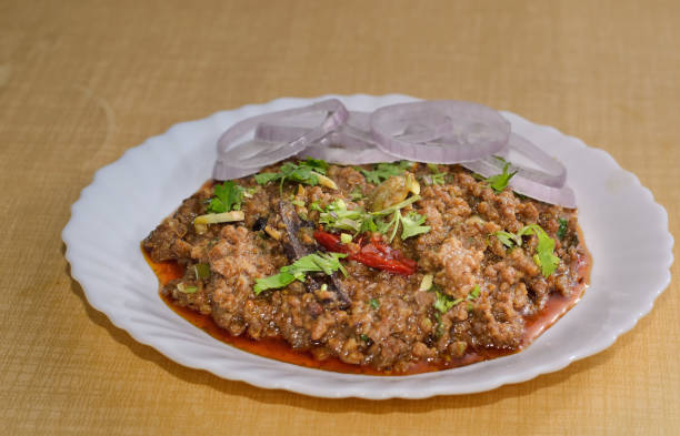 istock Minced mutton with whole spices - Khade masale ka keema 1133534858