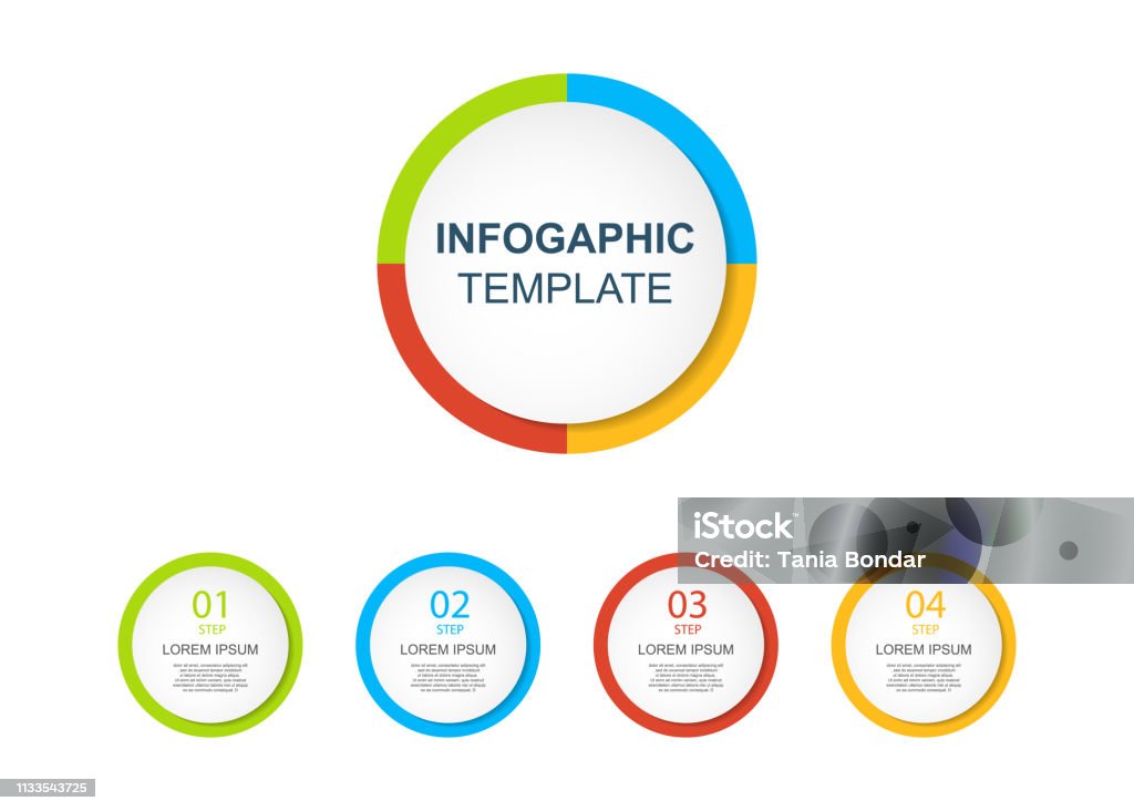 Infographic Text Background Infographic Template Background Stock Illustration - Download Image Now ...