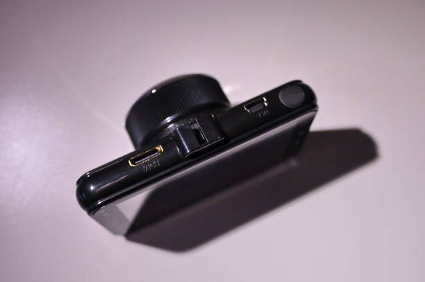 istock Video recorder to record the traffic situation while driving your car. 1133545405