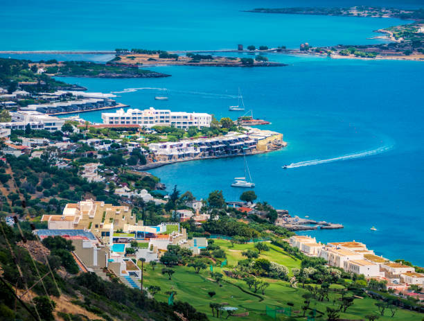 istock View of Mirabello bay and Elounda, Crete, Greece 1133545431