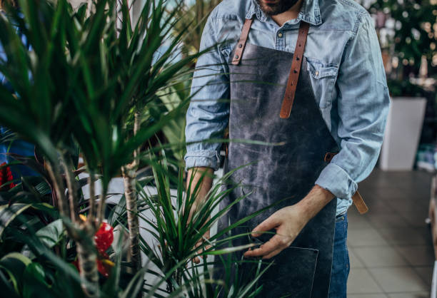 istock Florist at the flower shop 1133548270