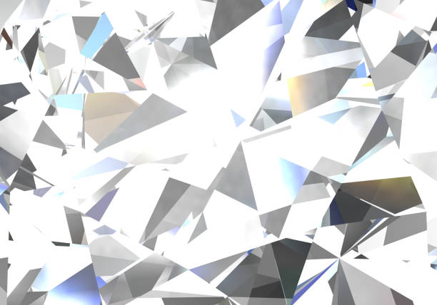 istock Realistic diamond texture close up, 3D illustration. 3D rendering 1133550726