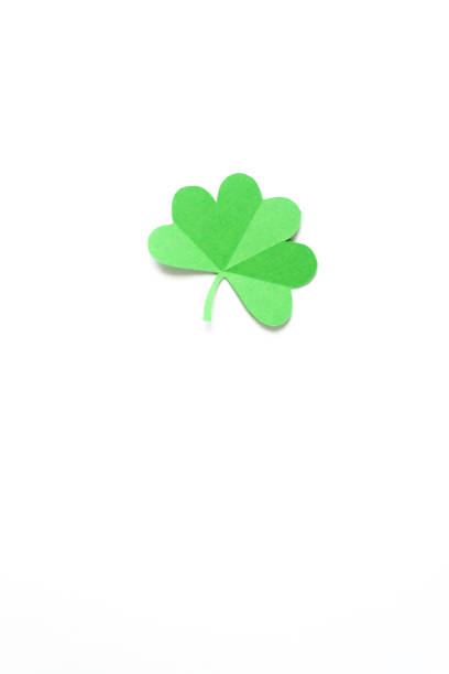 istock Happy St.Patrick's Day shamrock text greeting card 1133550775