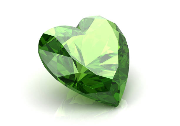 istock Beautiful gems on a white background , 3D Illustration.3D rendering - Illustration 1133551438