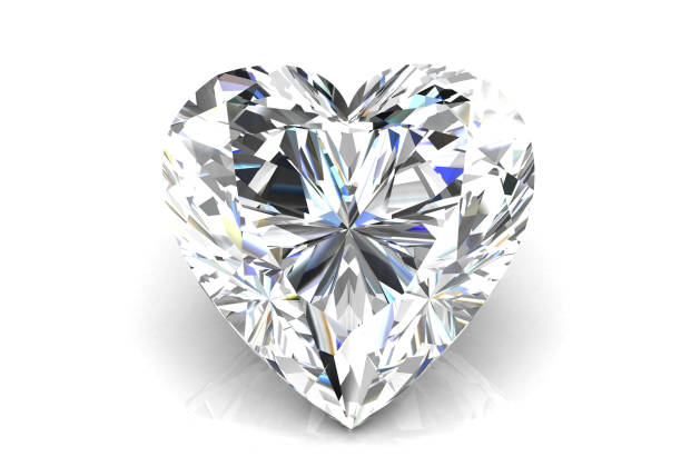 istock Beautiful gems on a white background , 3D Illustration.3D rendering - Illustration 1133551824