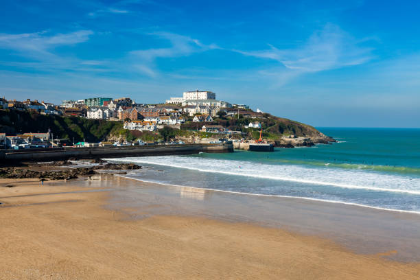 istock Towan Beach Newquay Cornwall England 1133552393