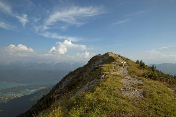 istock Summit cross at Heimgarten mountain in Bavaria, Germany in summertime 1133554805