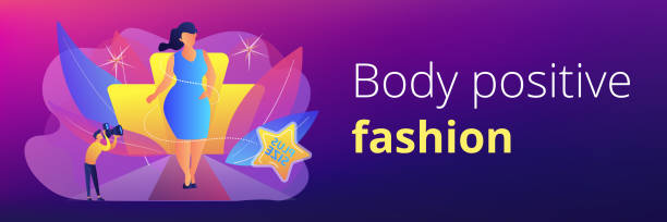 Plus Modles Vector 10+ Plus Size Model Photos Stock Illustrations, Royalty-Free Vector ...