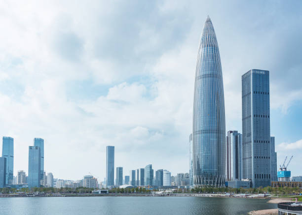 istock Skyline of Shenzhen City, China 1133558639