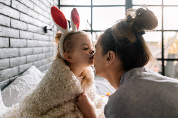 istock Mommy and me on the Easter day 1133559774