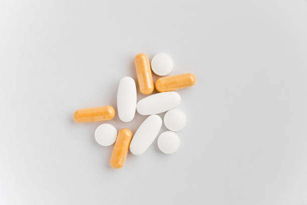 istock The photo of several tablets on a white background 1133561157