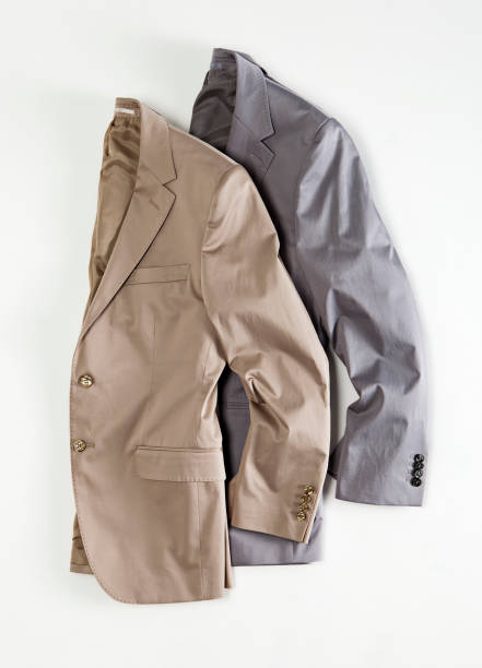 istock Men’s jackets isolated on white background 1133562882