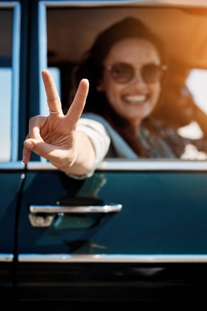 istock We're hitting the road, peace out! 1133563363