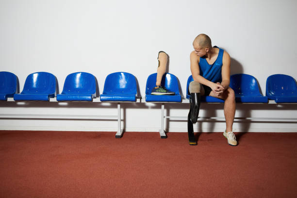 istock Competitor of paralympic games 1133563599