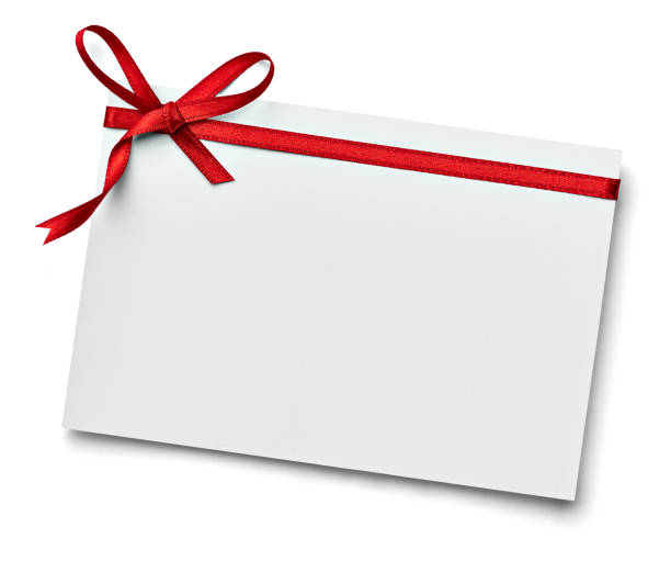 istock ribbon bow card note chirstmas celebration greeting 1133563890