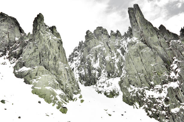 istock Snow, climbing, mountain and adventure 1133570209