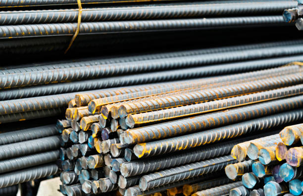 istock A pile of steel bars 1133570643