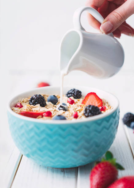 istock Muesli with Fruit and Milk 1133576686